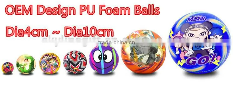 China OEM PU Material Earth stress ball