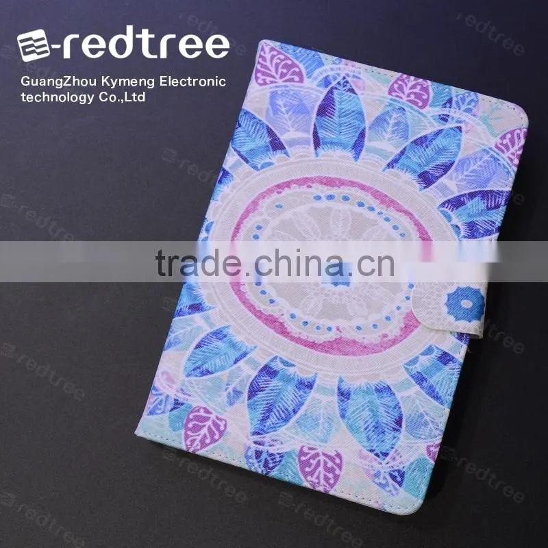 hot sale design print universal tablet cover with standing function