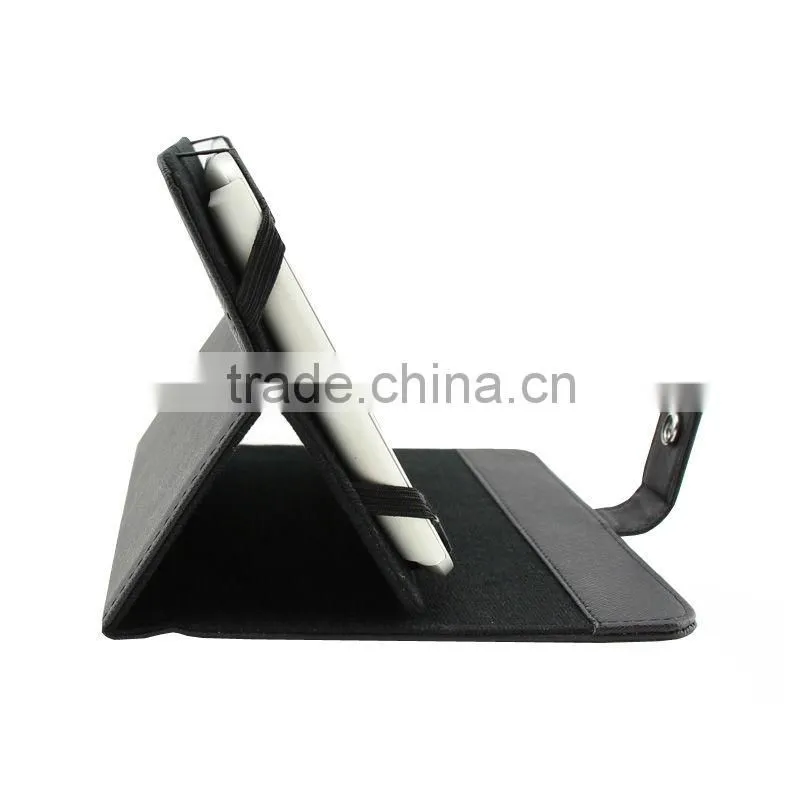 Universal Stand PU Leather cover cases for android 7inch tablets
