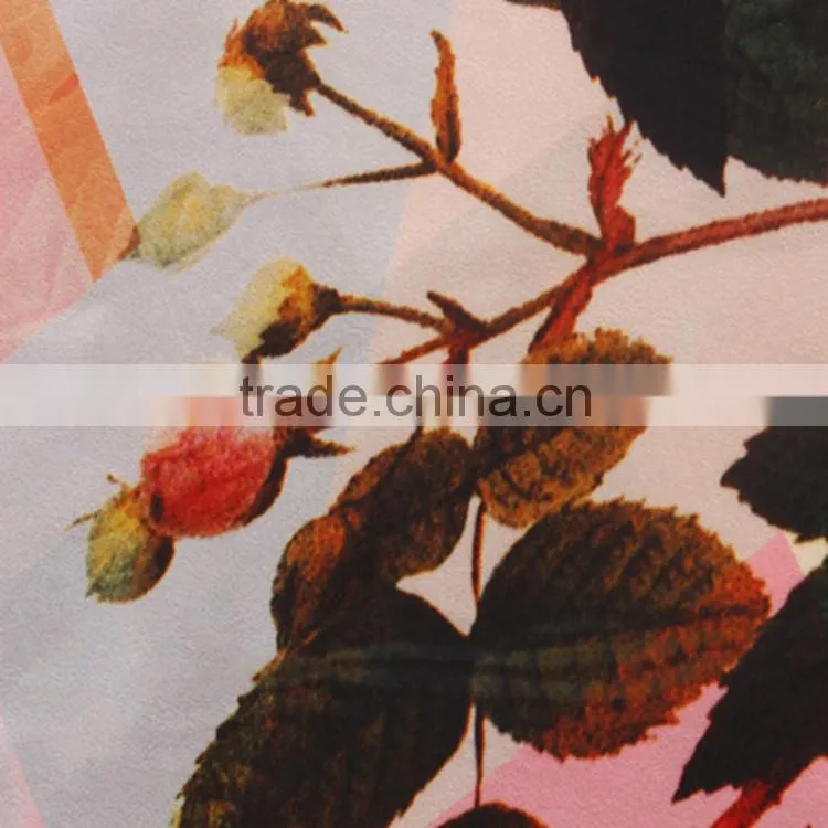 100 % digital printing knit jesrey cotton fabrics for t shirt fabrics clothing