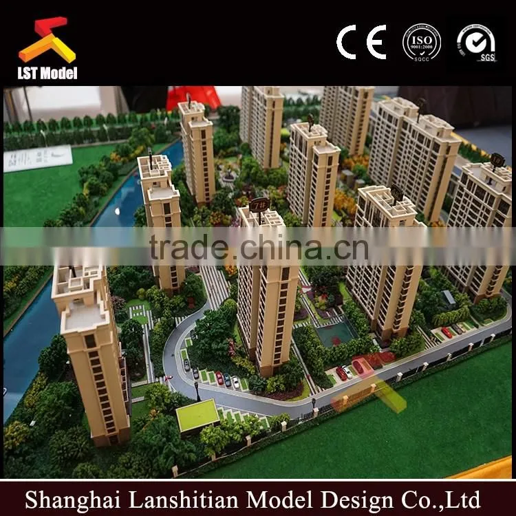 3d architectural model making,residential building model making