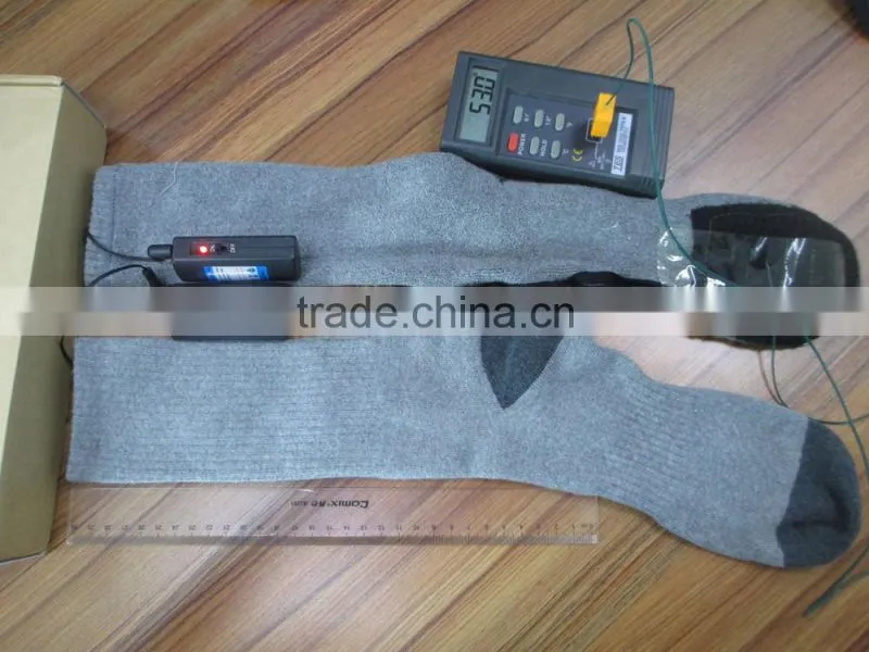 Promotional cheap adults' long wholesale heated socks