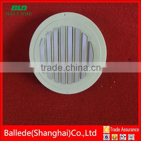 aluminum powder coated air vent in HVAC system