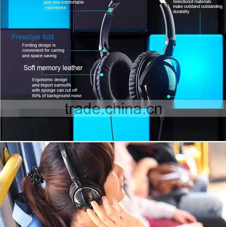 Wholesale wired stereophonic am fm radio headset