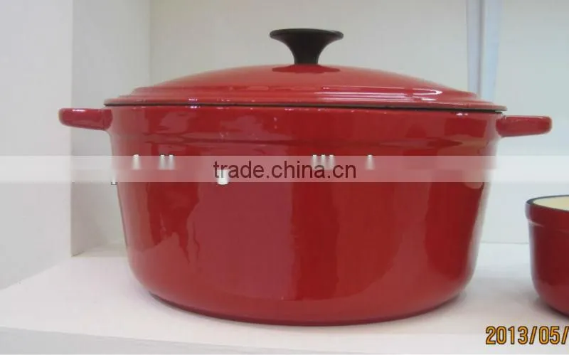 cast iron casserole/round casserole/oval casserole/dutch oven/sauce pot