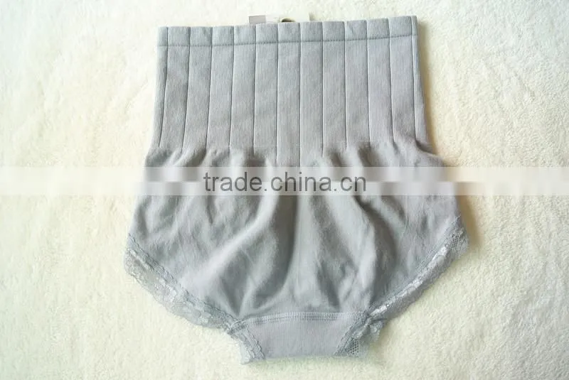 Panties Factory Women High Waist Seamless Underwear Young Girl Cotton Panty