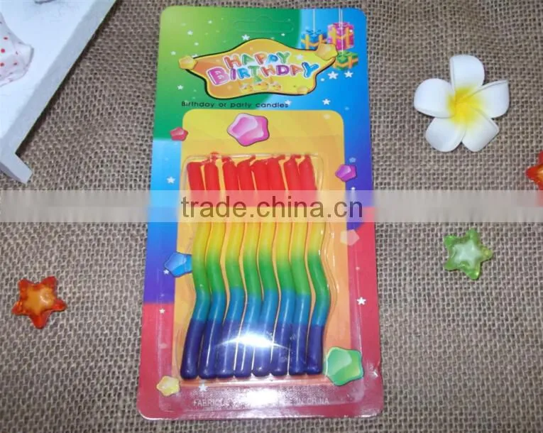 Multi-Colored Candles Gifts