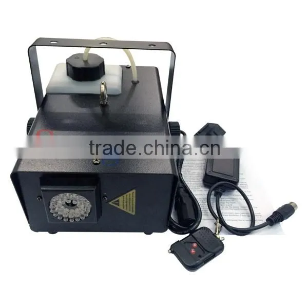 professtional 900w led fog machine with blue color