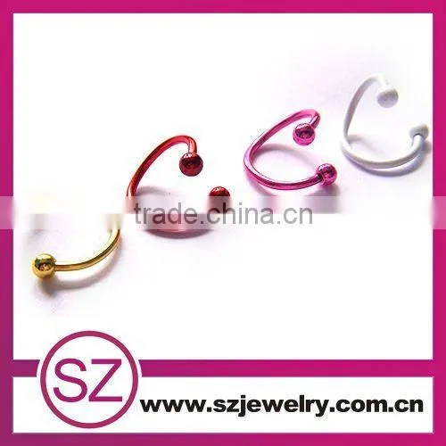 D186 316L Surgical Stainless Steel Body Piercing new piercings 2012