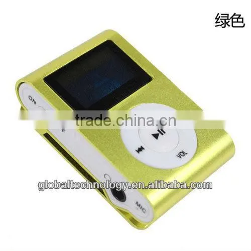Cheap Clip MP3 Player With LCD Screen