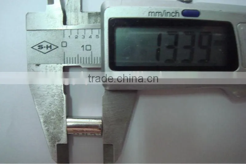 13mm*7.5mm customer logo cylinder bell stopper