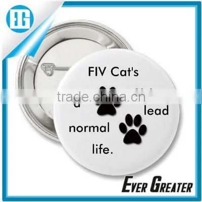 custom metal button badge,metal pin button badge name badge