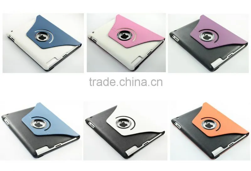 The Cheapest Ultra Compact Folio Protective Leather Case for iPad/iPad 3.4.5 Leather Case