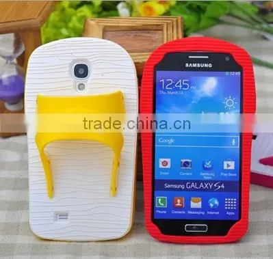 2013 Newest Slipper Style Silicone Lighter Funny Mobile Phone Cases for Sumsung note2/n7100 "11"