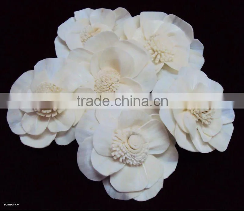 Handmade sola flower