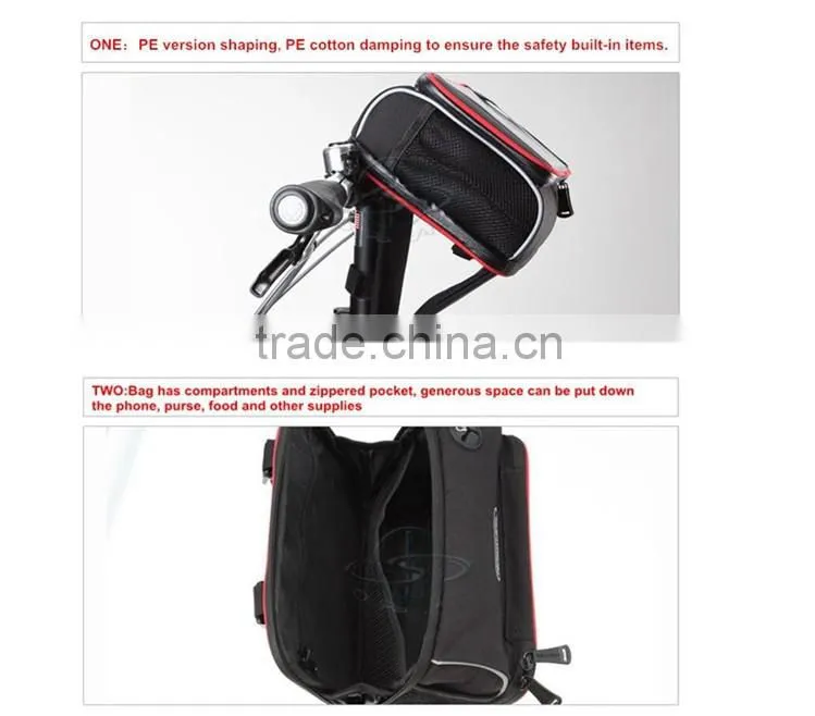 Factory Price Polyester Bicycle Front Bags