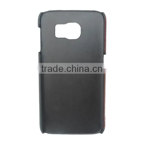 Radiating PU case for S6 edge, case cover with dual colors