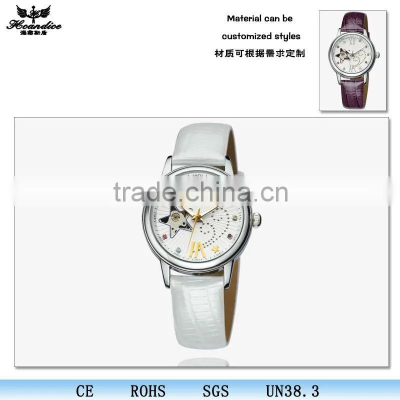 best sale sports leather men diamond watches