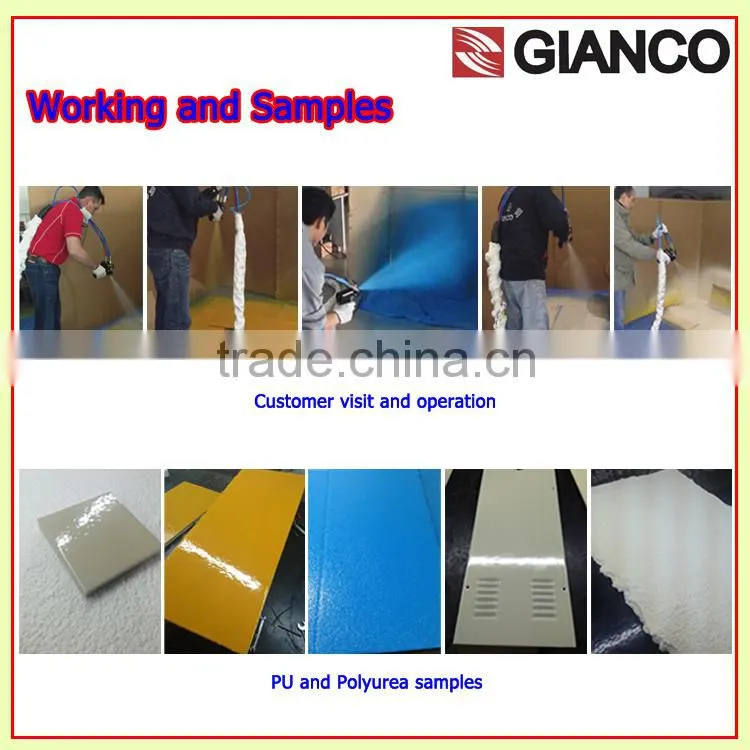 2016 High Pressure Pool Polyurea Spray Equipment