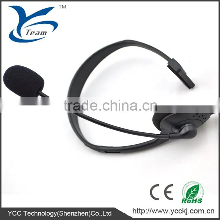 Hot Sale For PS4 Headset with Volume Control and Mic Black