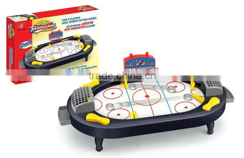 Plastic ice hockey toy