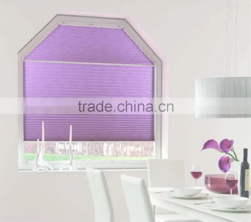 European style honeycomb blind pleated blinds fabric and reay made