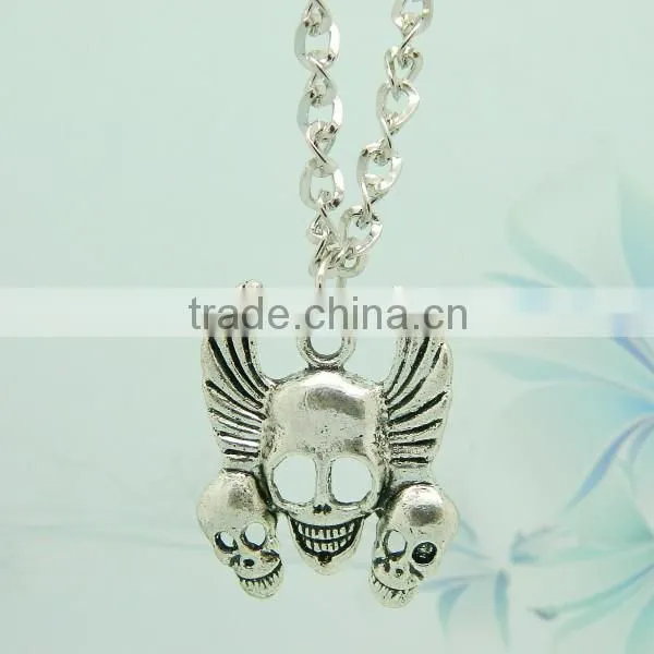 fashion metal necklace ring necklace