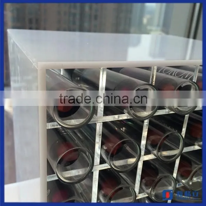 2016 factory directly acrylic spinning lipstick tower / acrylic lipstick stand holder storage