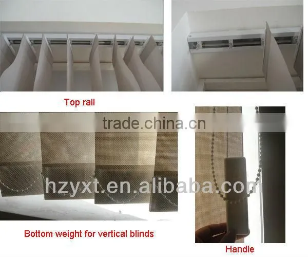China manufacturer vertical blind fabric rolls