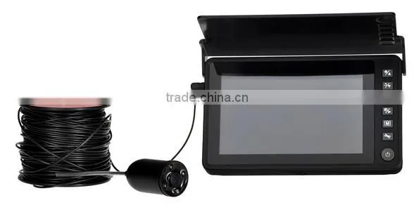 5.0'' 30/50m Cable Underwater Video Camera for Fishing with Recording