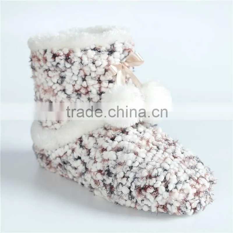 Ladies Dou Dousha slipper boots