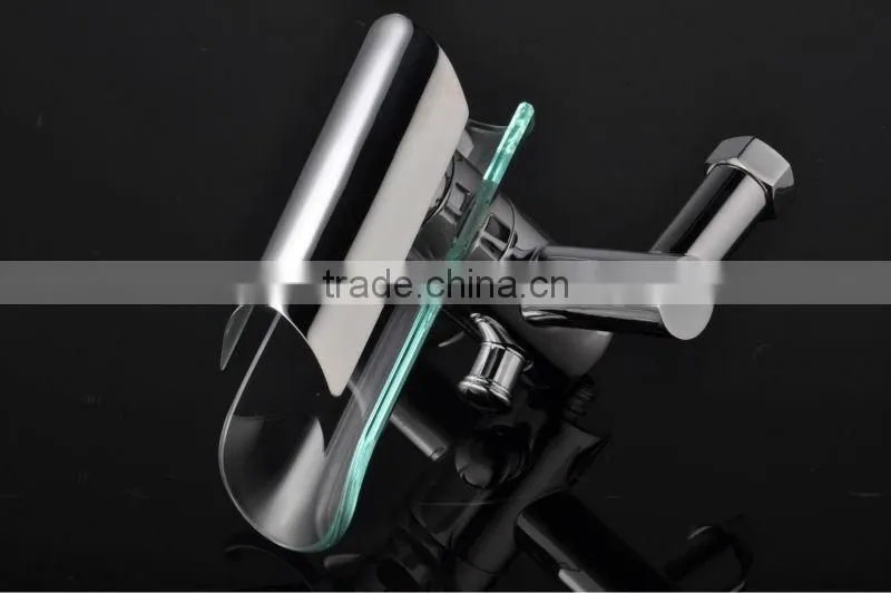 In-wall Glass Spout Bath Shower FaucetQH0814W