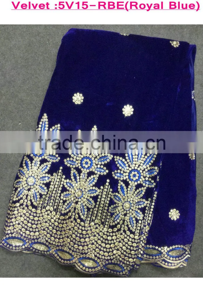 high quality velvet evening dresses with lace pictures african velvet lace fabric
