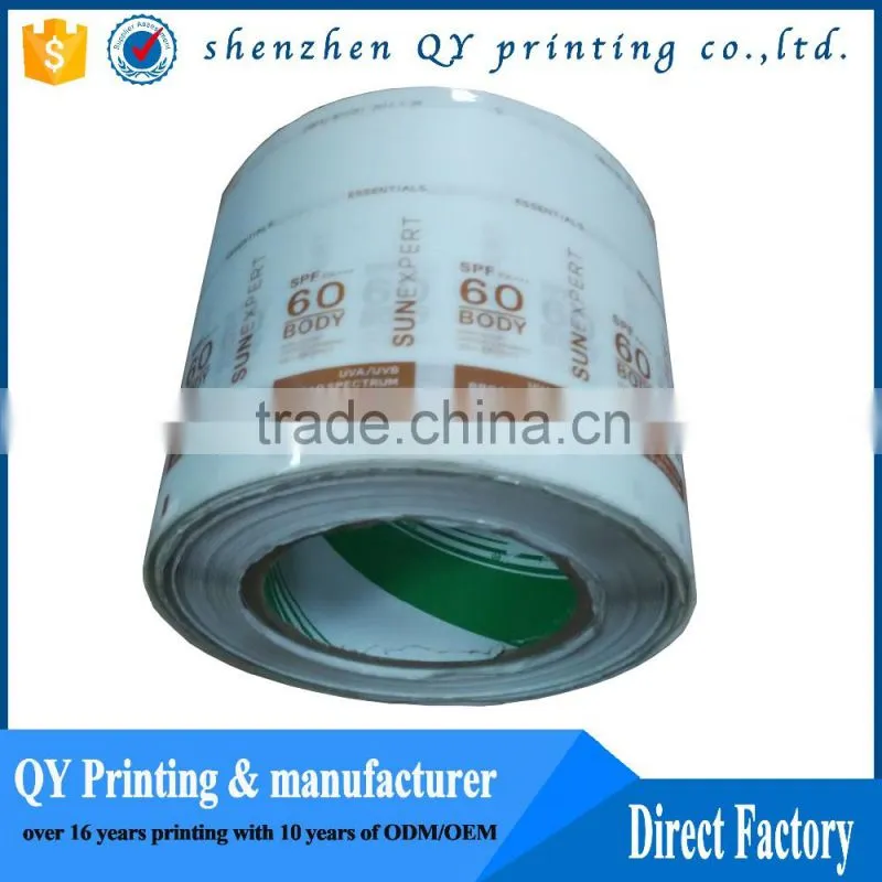 Roll Printed Vinyl Strong Adhesive Label, Waterproof Permanent Adhesive Shelf Label