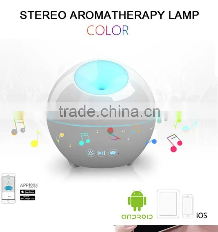 hot sales lauched bluetooth speaker aroma diffuser