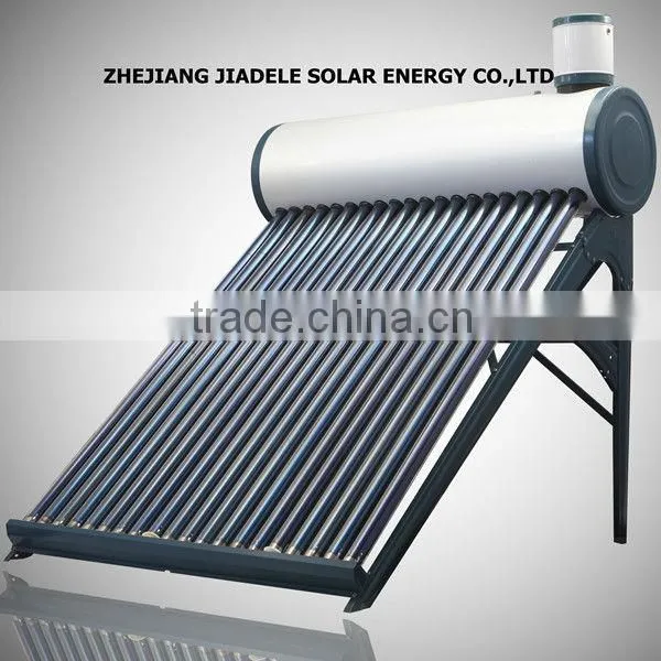 pressure solar water heater with copper coil