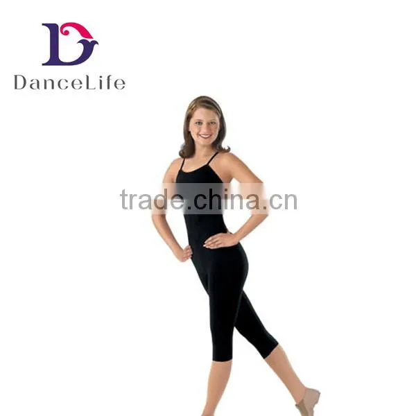 A2623 Adult's Capri length camisole unitard spandex unitard dance unitards