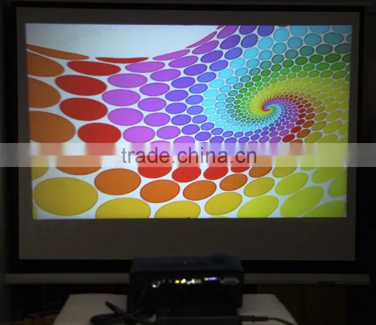 2015 Newest LED projector Mini Pico portable Projector TV AV VGA USB & SD with VGA HDMI Home Theater Projectors projeto