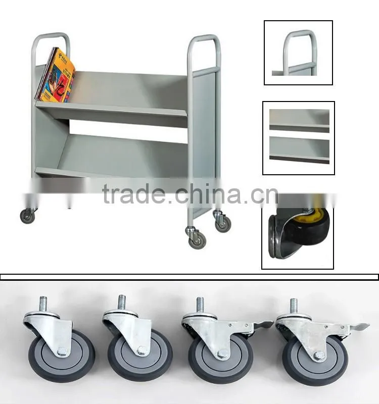 2015 stainless steel mobile cart stainless steel cart with wheels coffee cart furniture with good quality