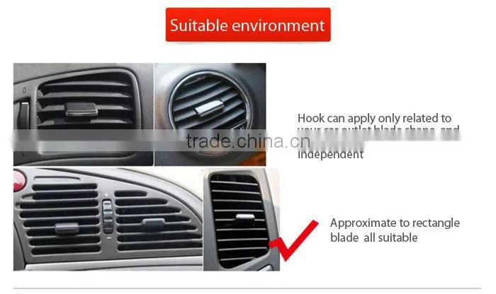Best selling car air vent holder Mobilephone Charger Station in China factory