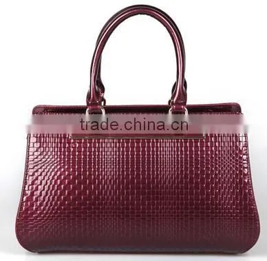Custom Unique Fashion ladies handbag, women's leather shoulder handbag,high quality pu tote bag