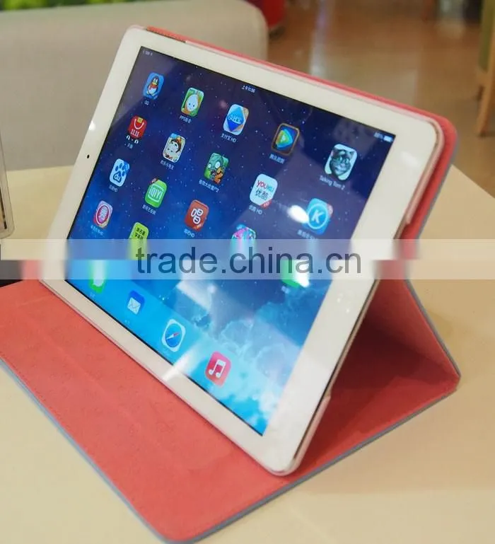 Guangzhou Factory Folding Leather Stand Case For Samsung Galaxy Tab S2 9.7
