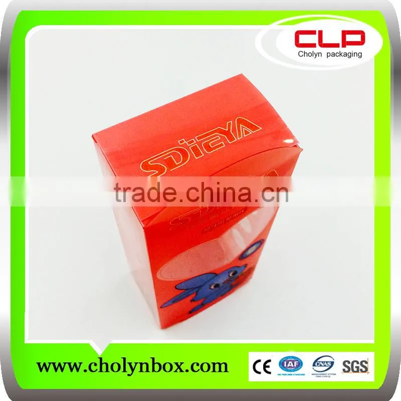 2016 New products custom pp perfume plastic packaging box