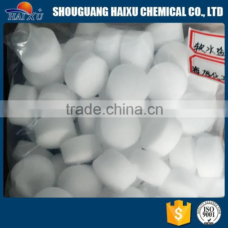 industrial salt Water softener salt made in China