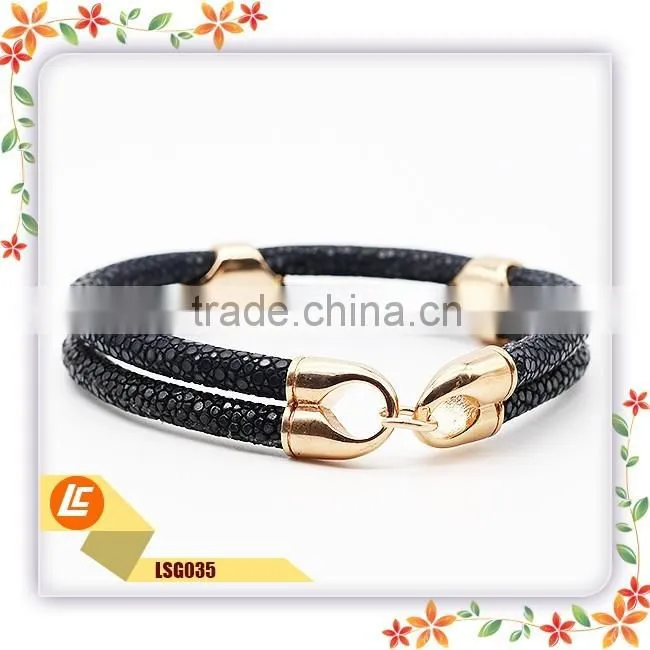 2016 Custom wholesale jewelry stingray bracelets for woman in fashion color