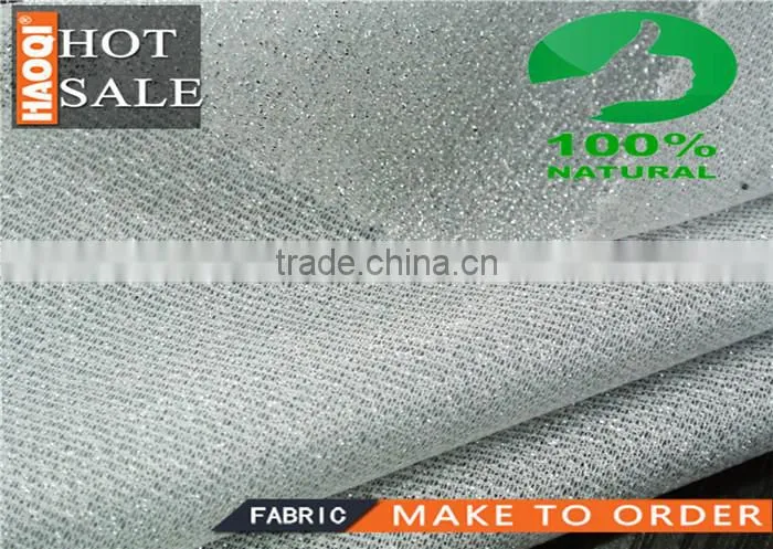 china Direct manufacturer supplier metallic yarn polyester knitting fabric business