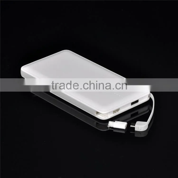 2016 new hot selling design real capacity leather 10000mah oem power bank factory