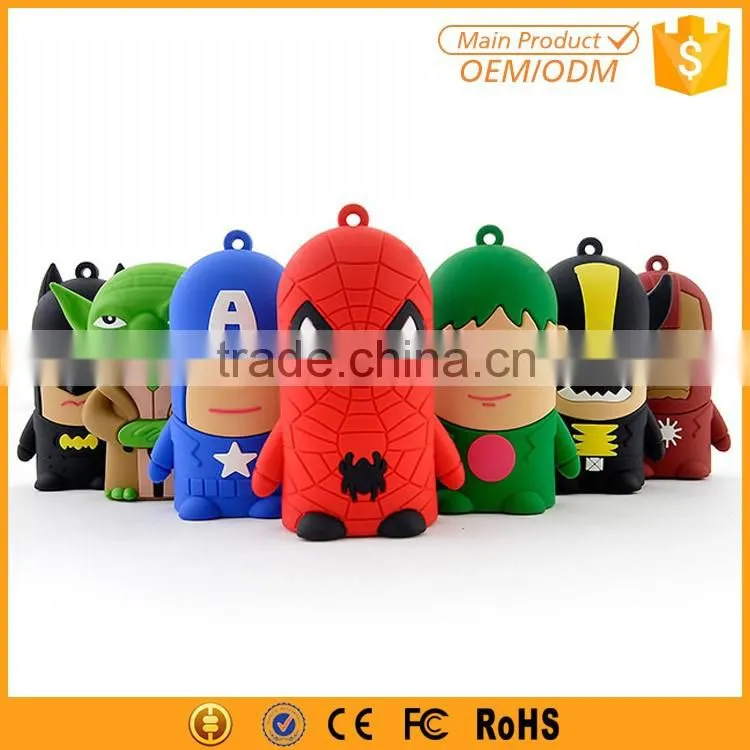 China factory various OEM cartoon power bank with private label