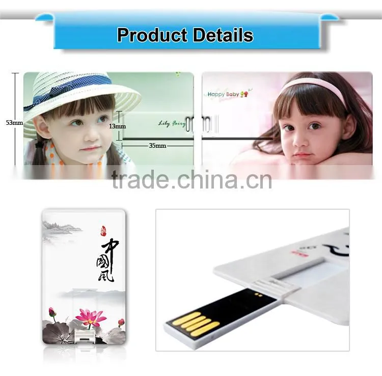 special function available ultra slim card usb flash drive