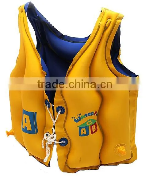 Children Float Swimming Aid Inflatable Life Vest